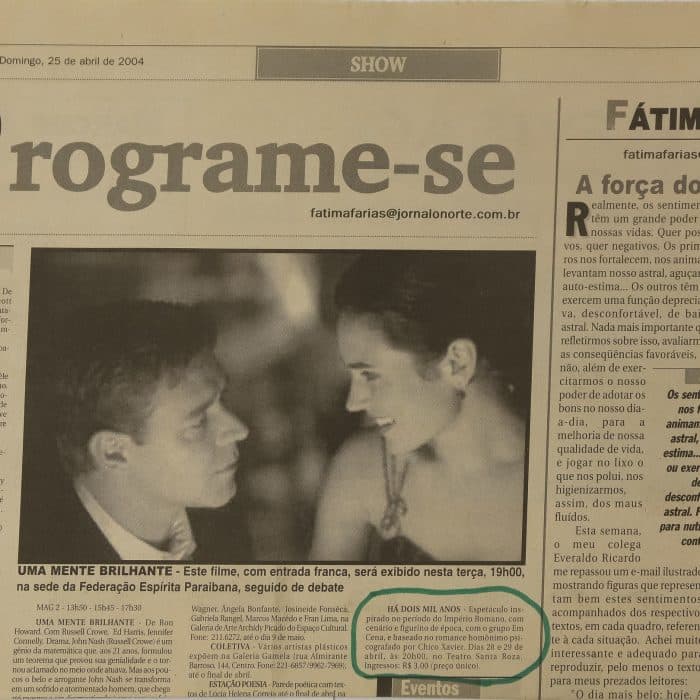 Há 2 mil anos