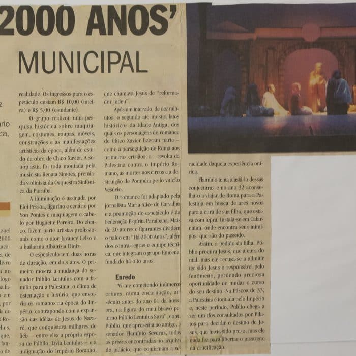 Há 2 mil anos