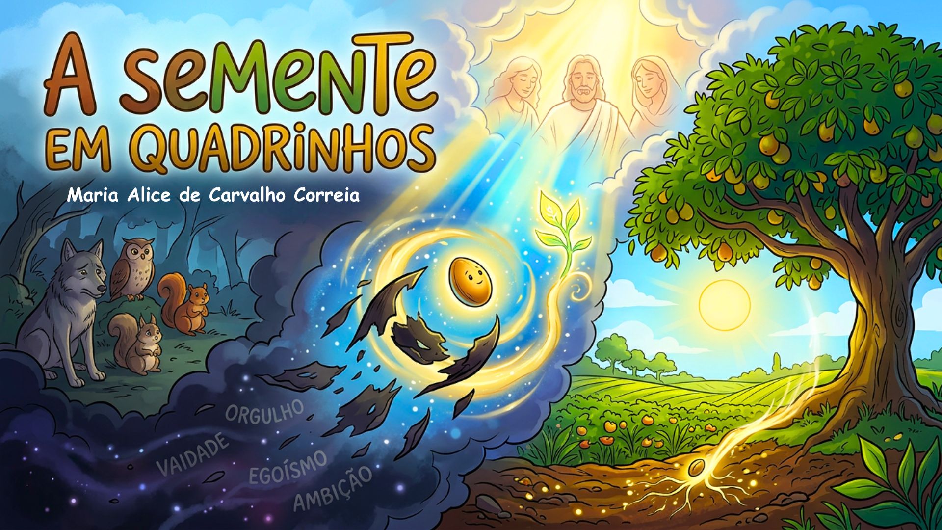 Capa: A Semente em Quadrinhos